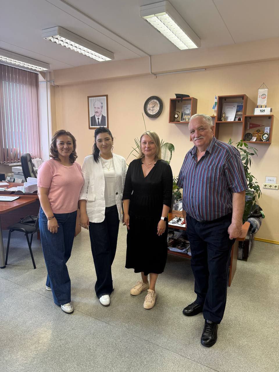 TAQU prorektori D.Mirdjalilova Belarus Milliy Texnika Universitetida qator uchrashuvlar va tadbirlarda ishtirok etdi
